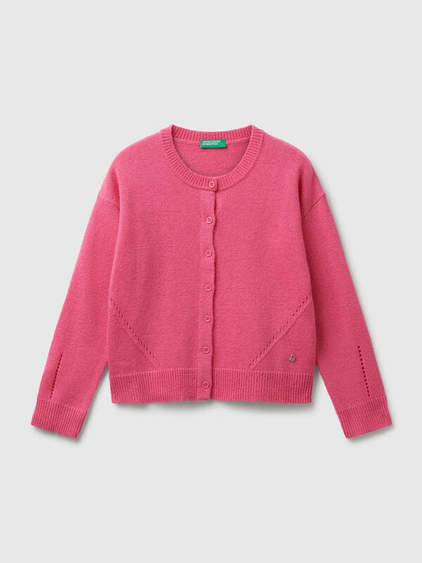 Cardigan in viscose blend Junior Girl