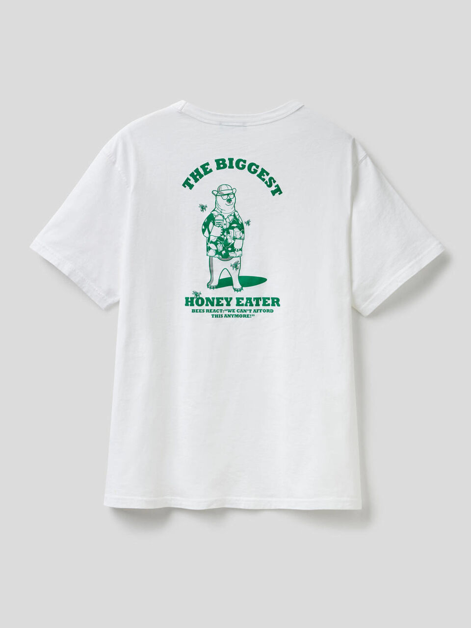 Pure cotton t-shirt with print image number 2
