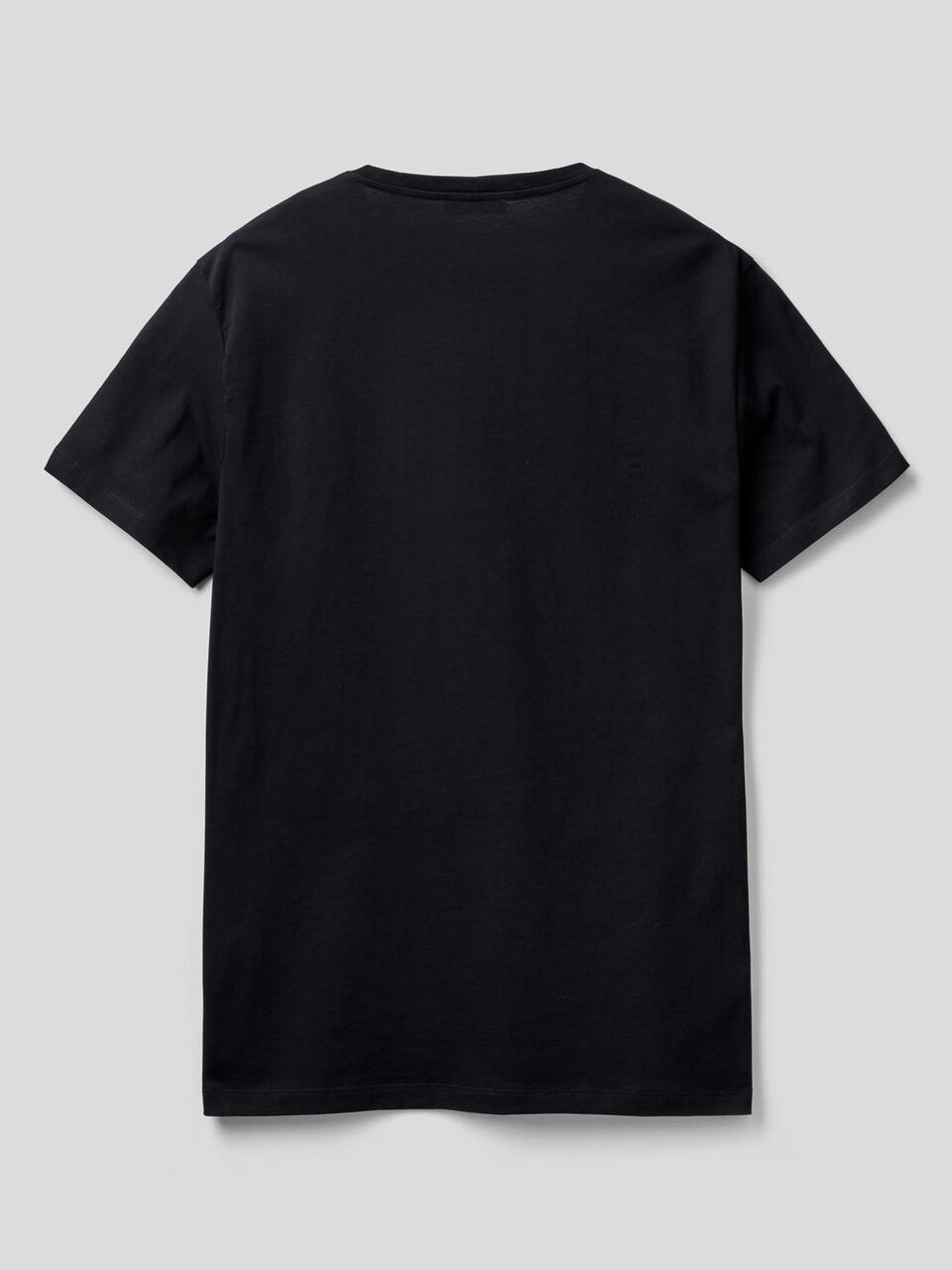 Short sleeve t-shirt with logo print image number 2