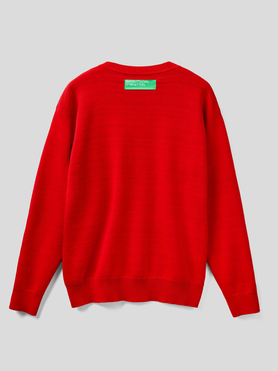Reversible sweater in tricot cotton image number 2