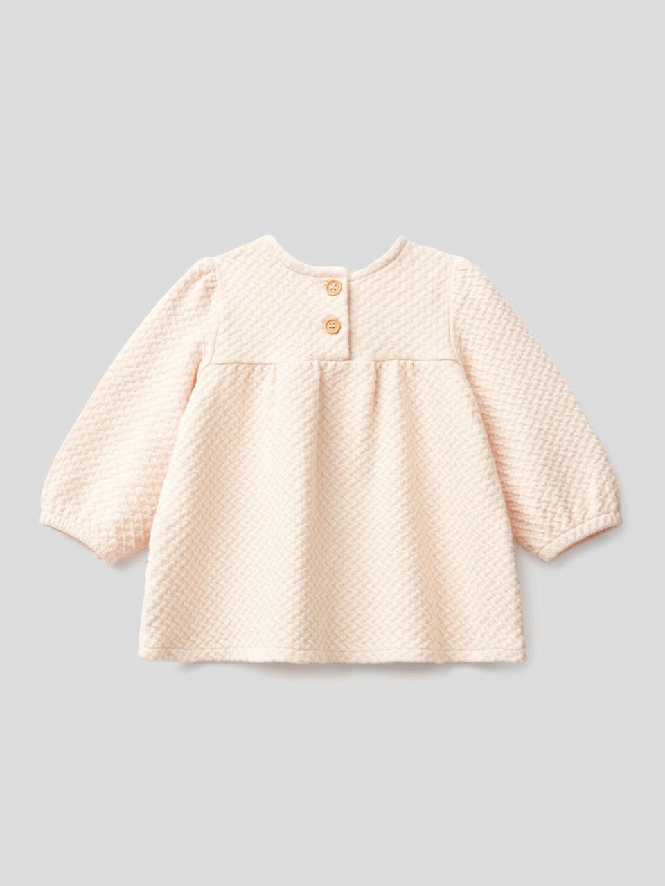 Sweatshirt in knit stretch organic cotton image number 2