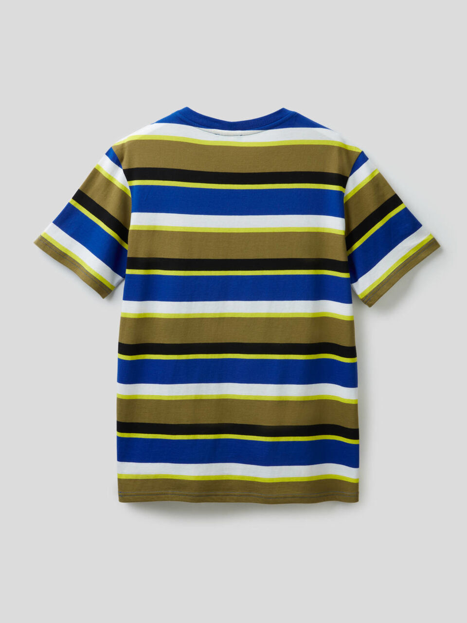 Striped t-shirt in 100% cotton image number 2
