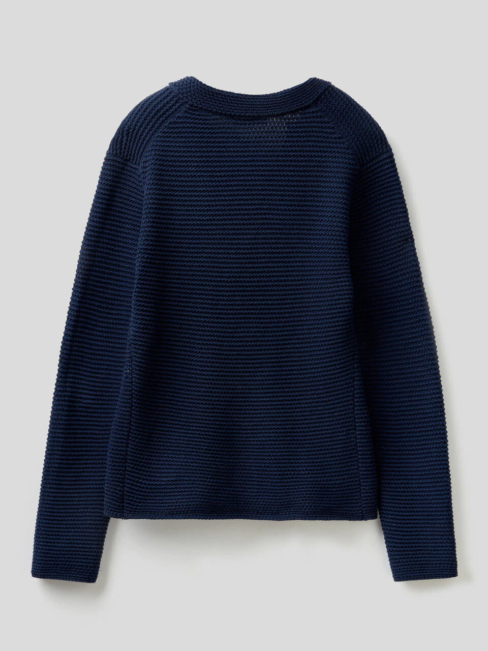 100% cotton knit jacket image number 2