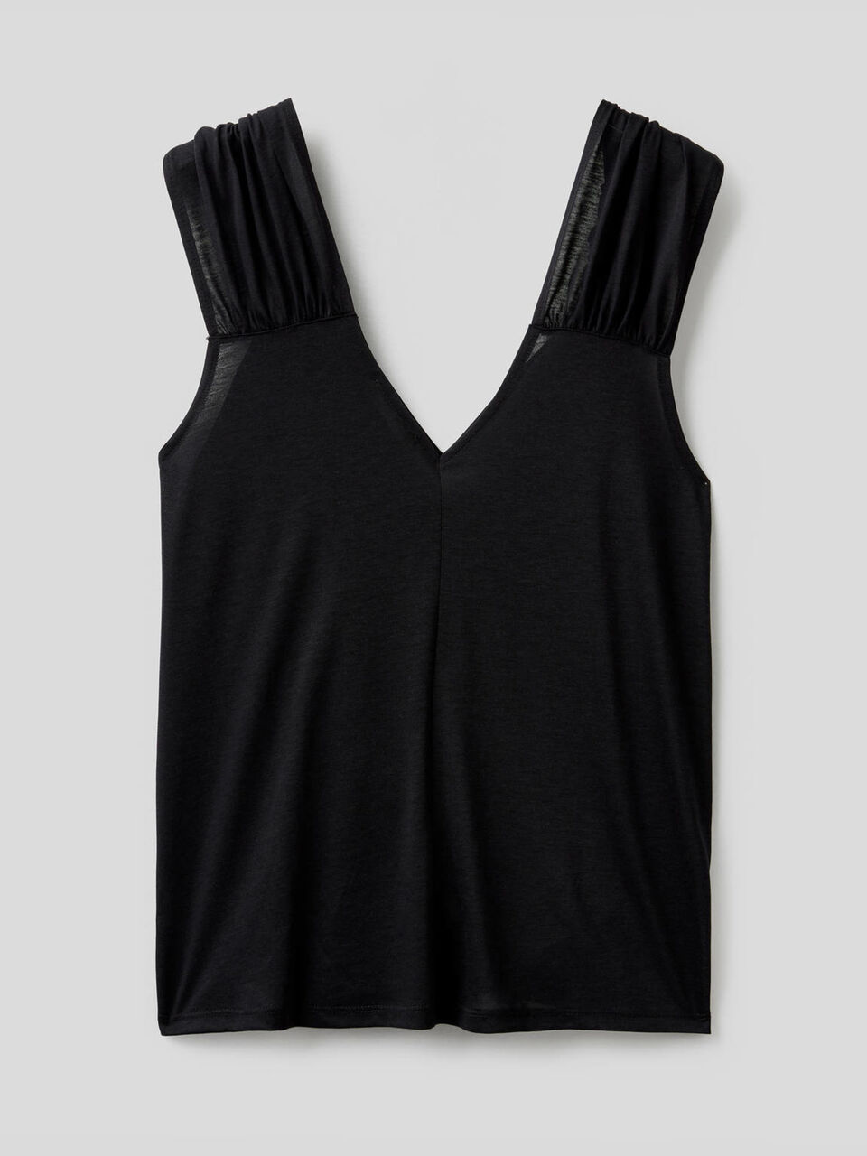 Top in flowy fabric image number 2
