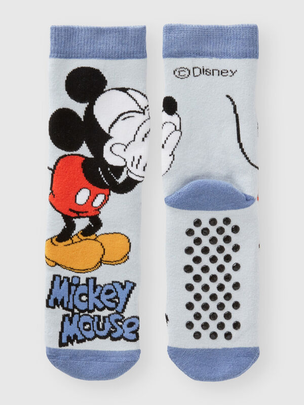 Mickey Mouse jacquard socks