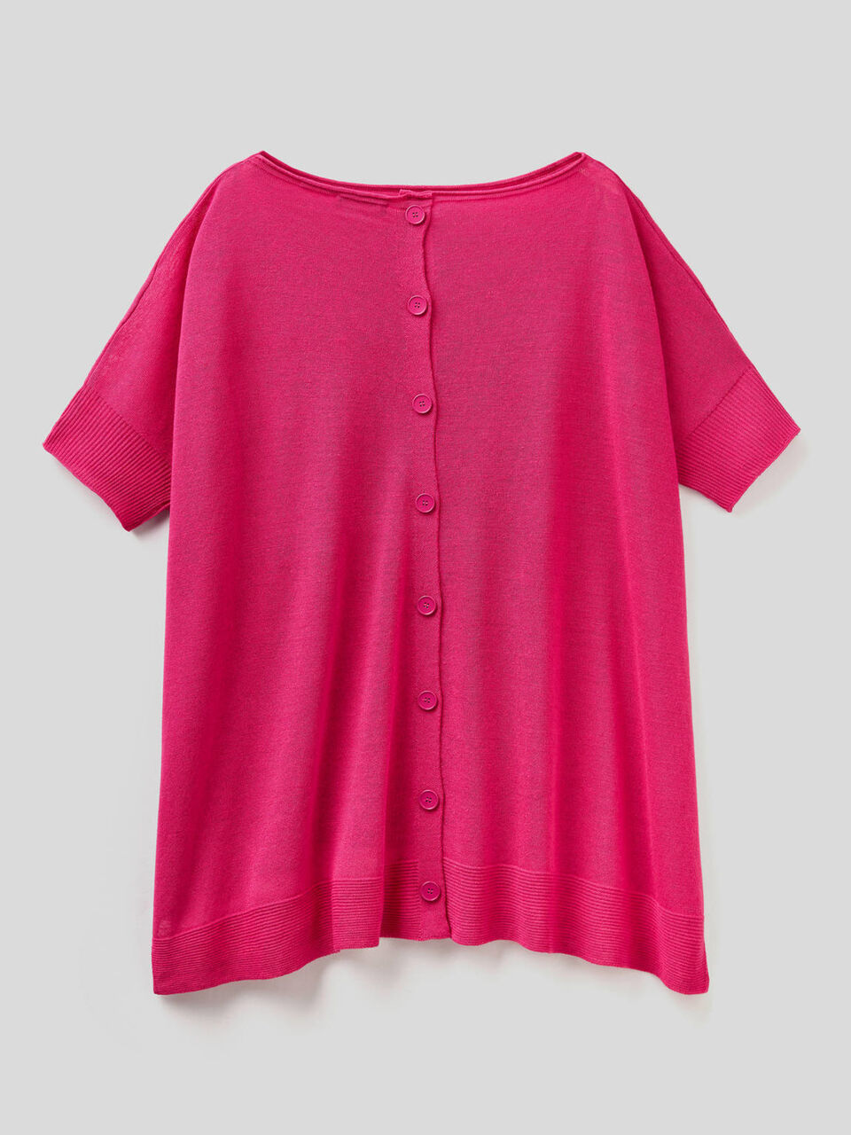 Oversized short sleeve sweater image number 2