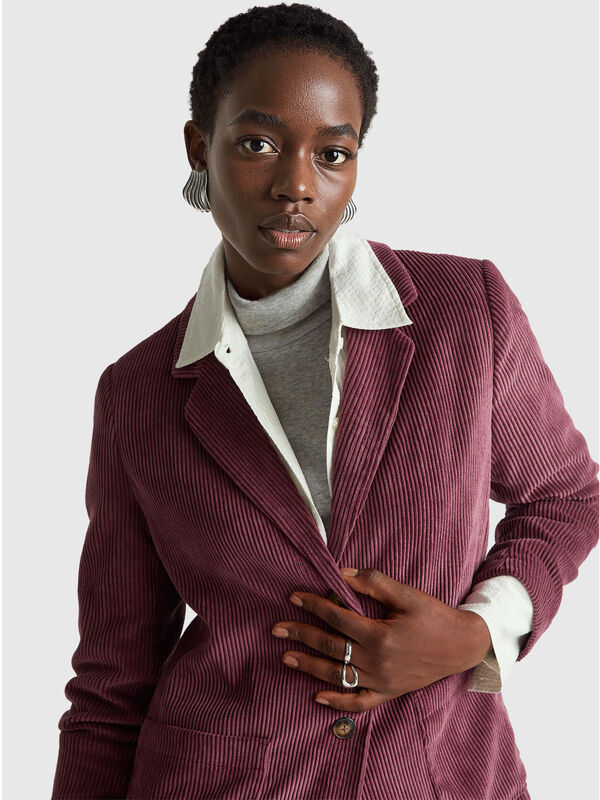 Corduroy blazer Women