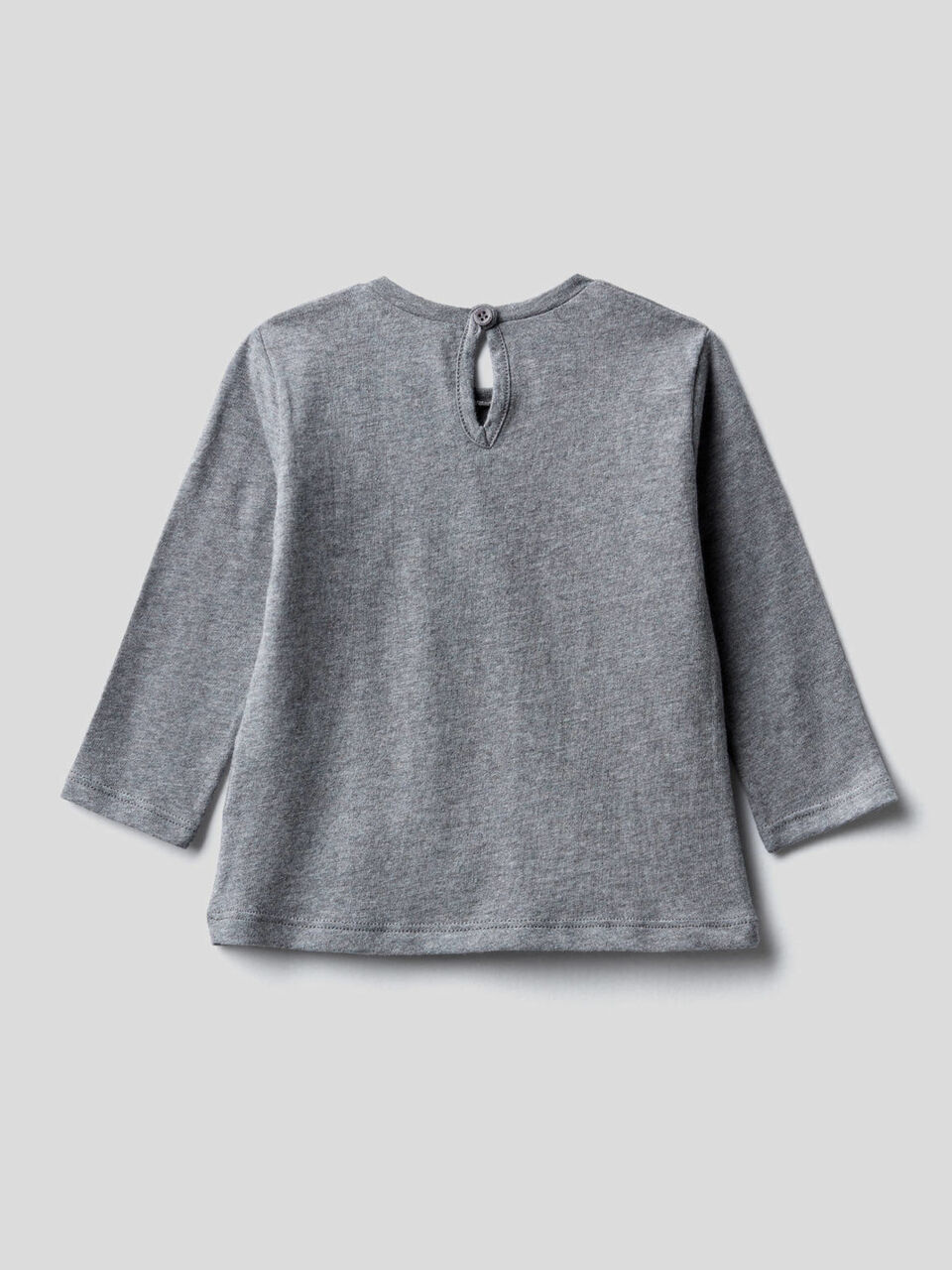 Long sleeve t-shirt in pure organic cotton image number 2