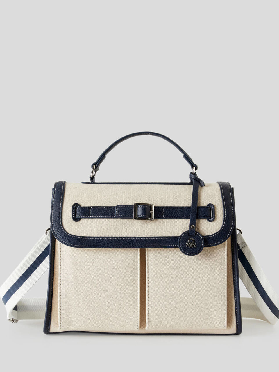 Canvas boxy bag image number 1