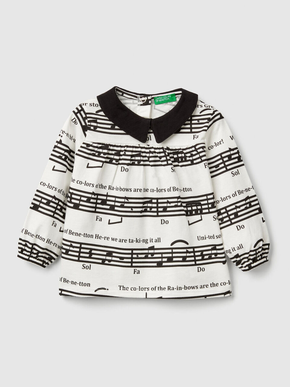Printed t-shirt in organic cotton image number 1