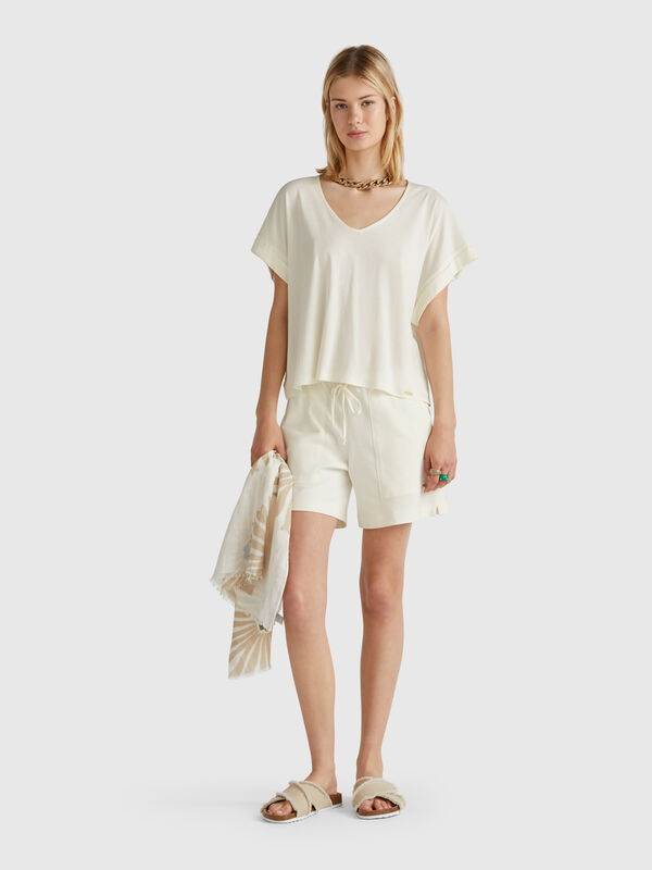 Shorts with drawstring Women