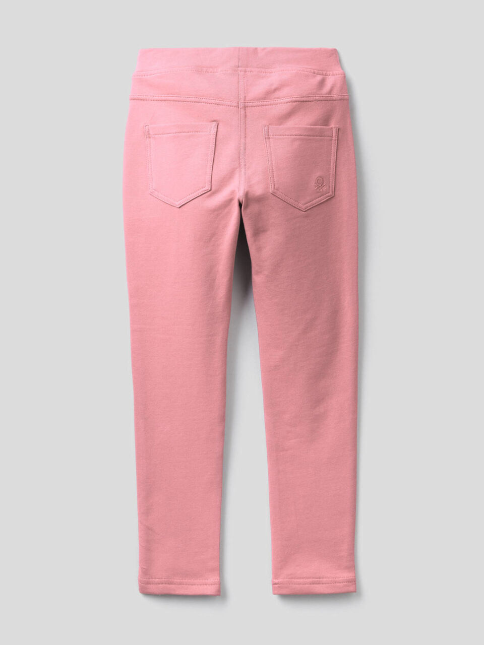 Stretch sweat fabric jeggings image number 2