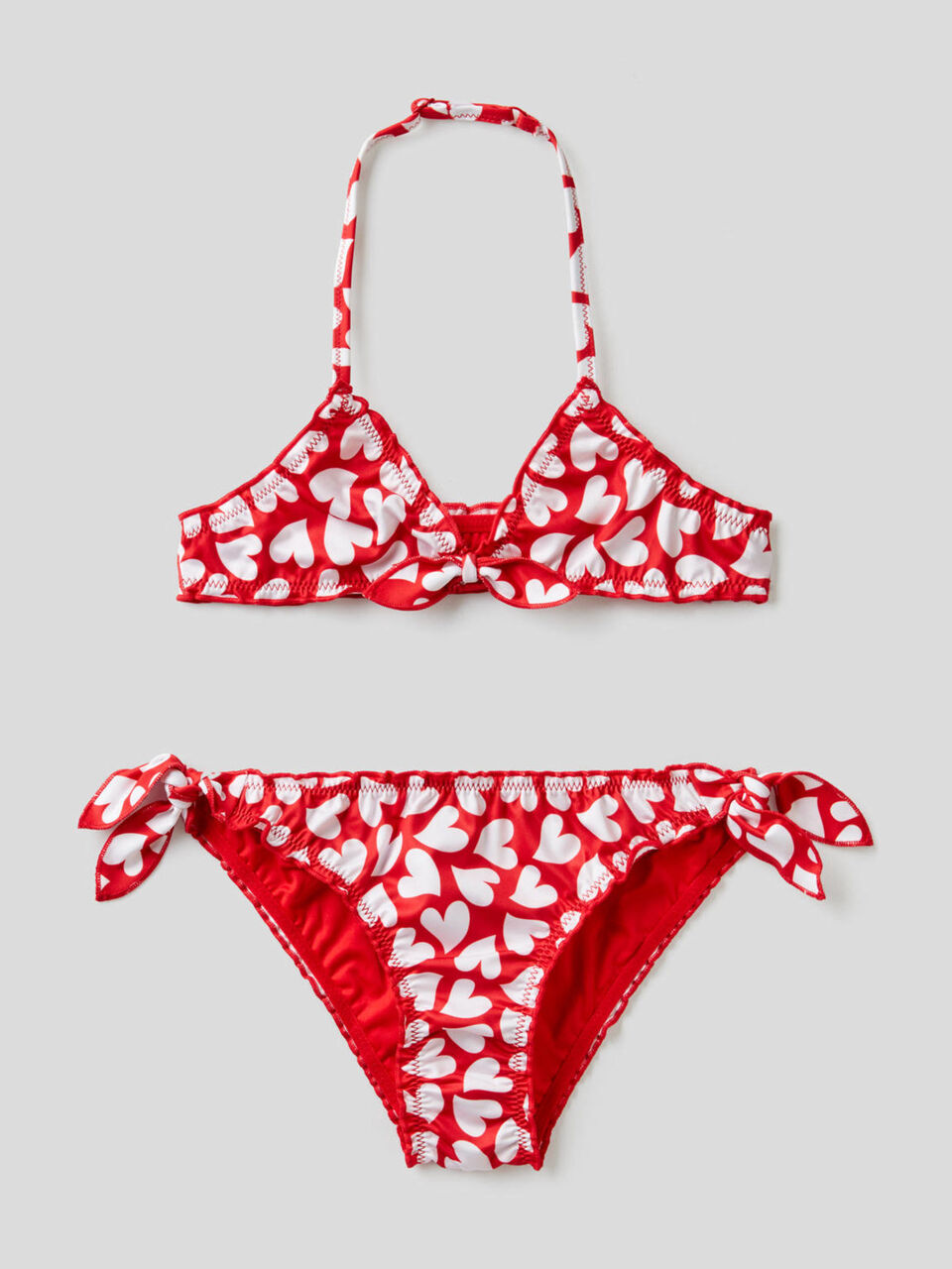 Patterned bikini image number 1