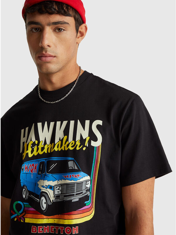 T-shirt with Stranger Things print Men