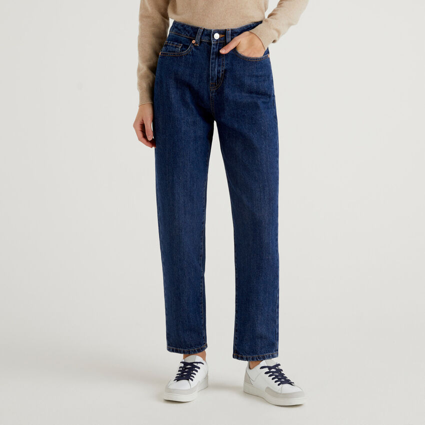100% cotton boyfriend jeans