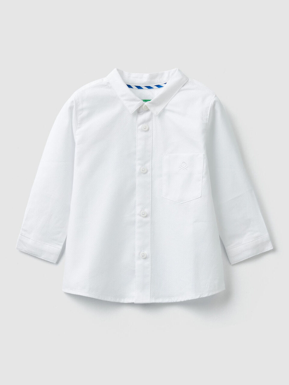 Cotton shirt with pocket image number 1