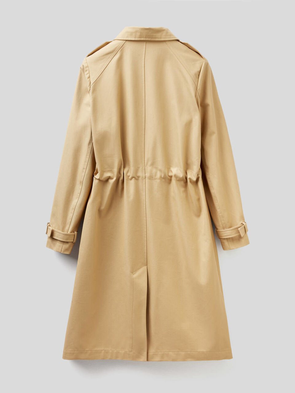 Duster coat with drawstring Women image number 2