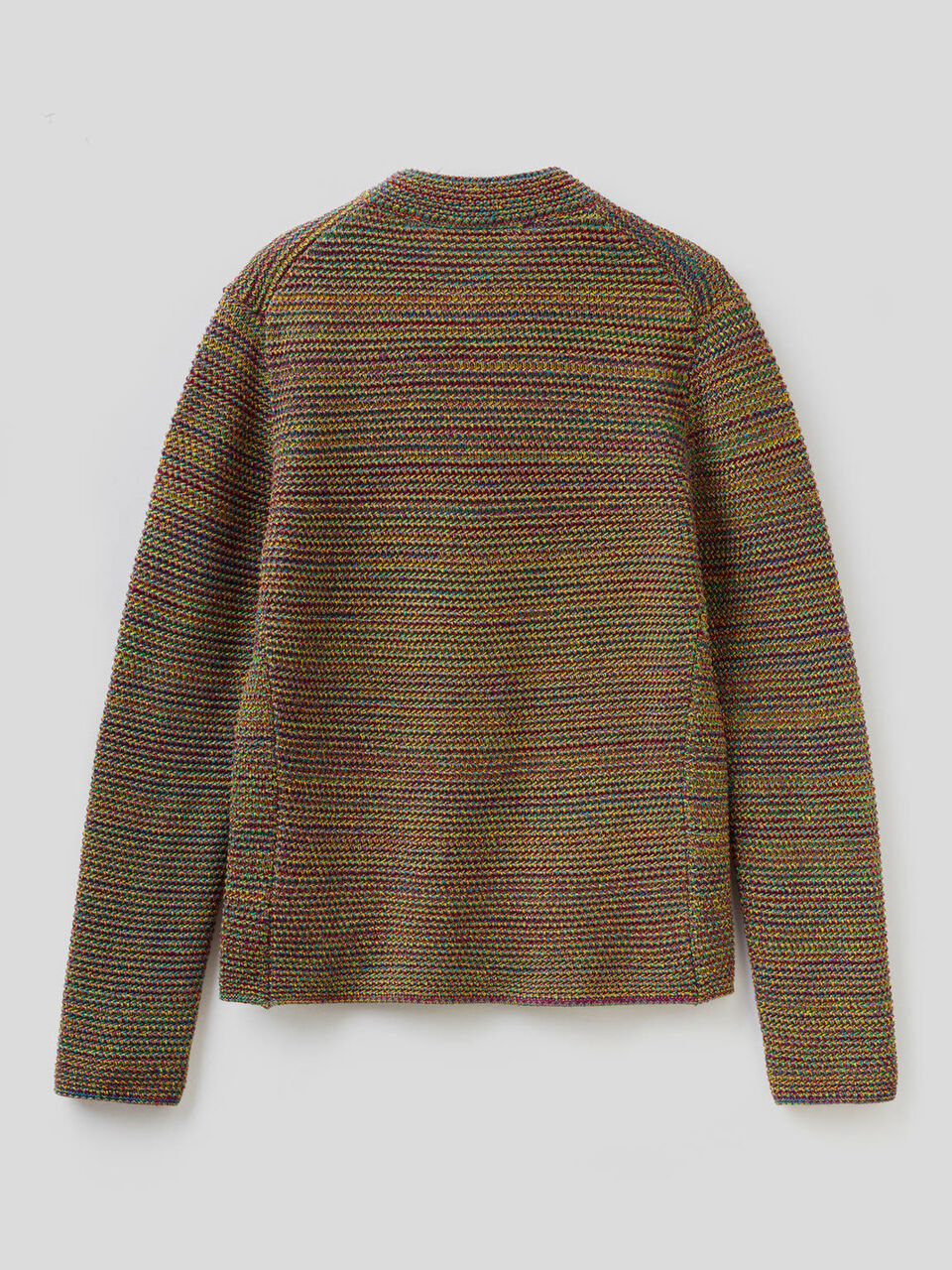 100% cotton knit jacket image number 2