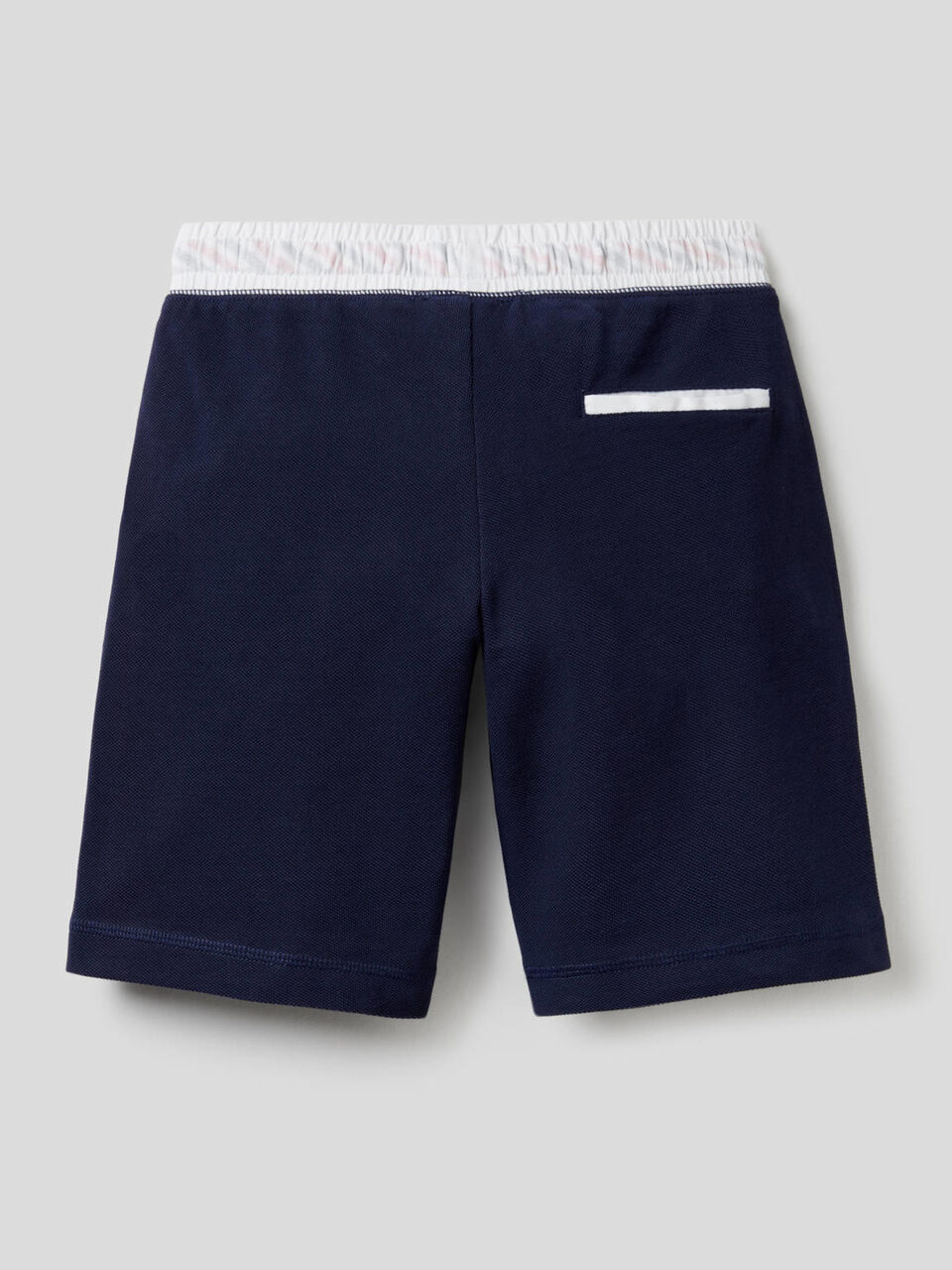 Cotton bermudas with drawstring image number 2
