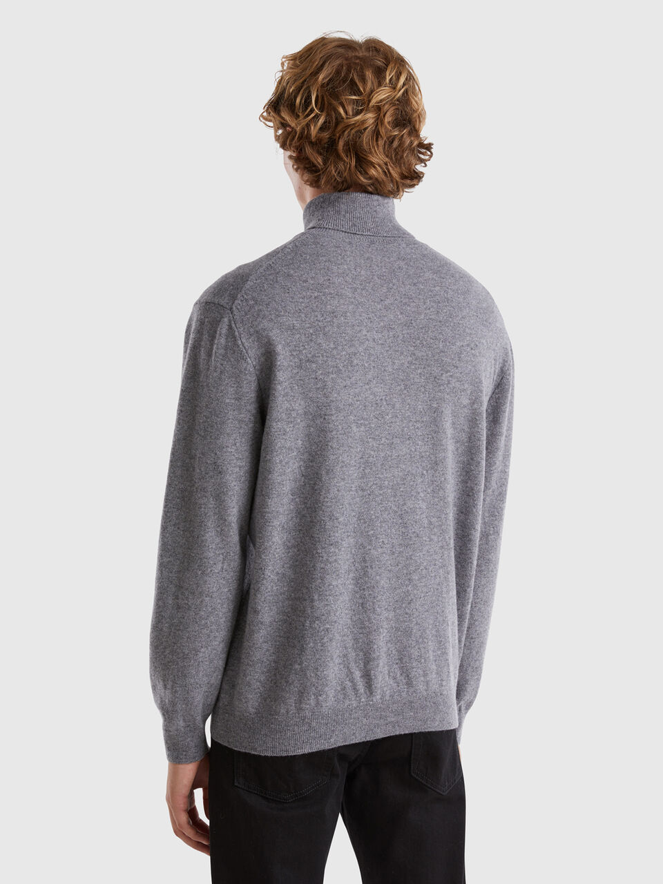 TURTLE NECK SWEATER Men image number null