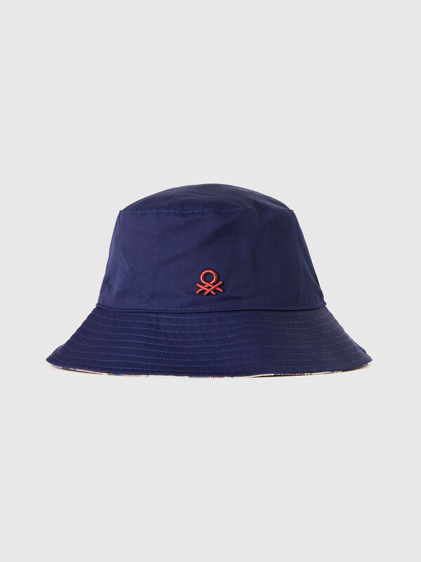 Reversible fisherman's hat Men