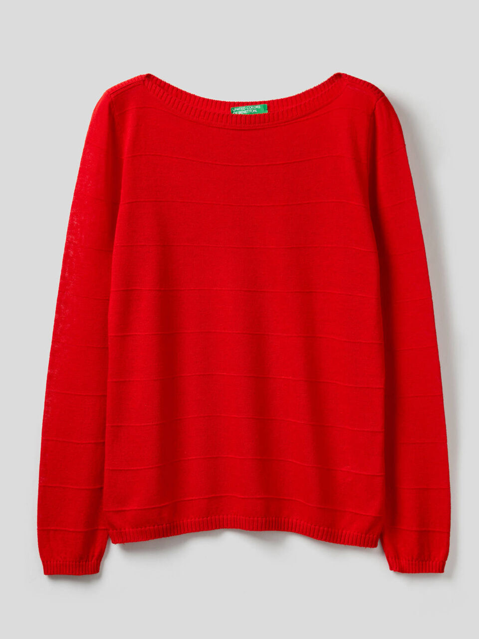 Boat neck sweater image number 1