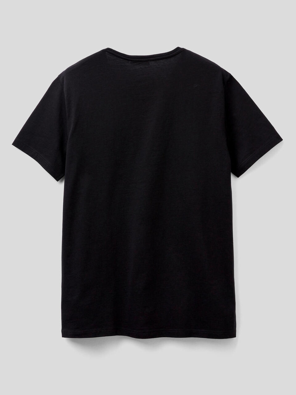 100% cotton t-shirt with slogan Men image number 2