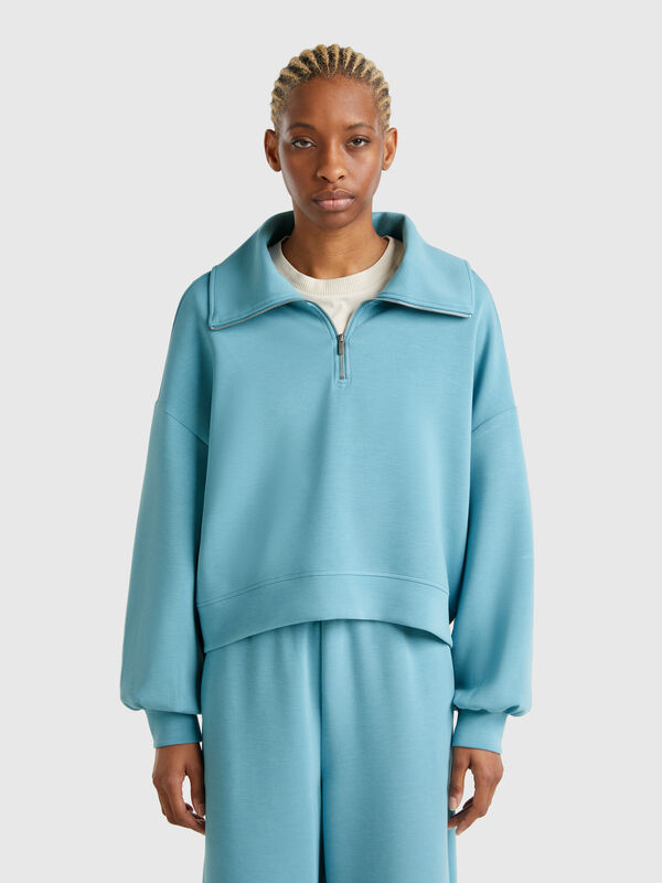 Zip-up sweatshirt Women