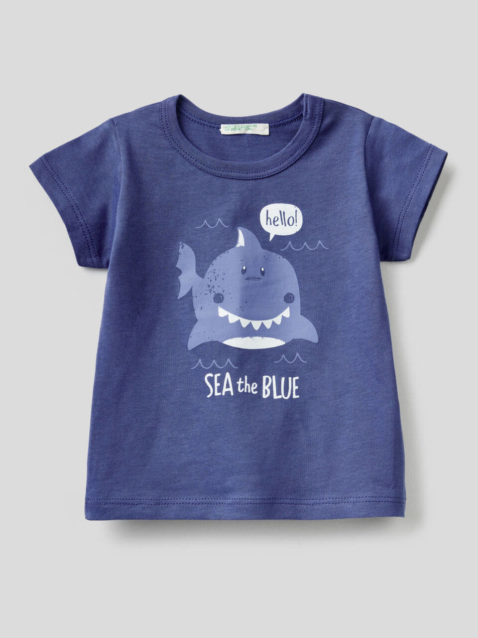 Organic cotton t-shirt with print image number 1