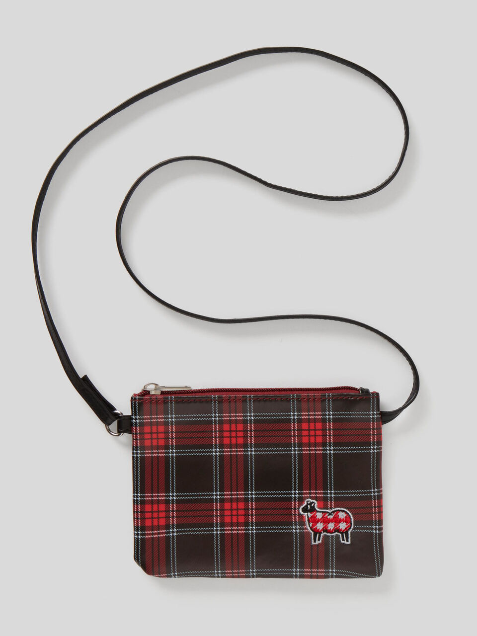 Crossbody tartan bag image number 1