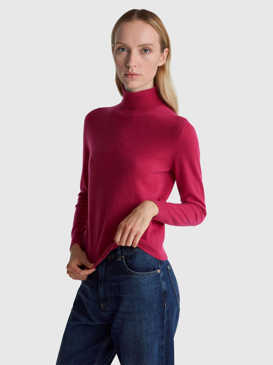 TURTLE NECK SWEATER Women image number null