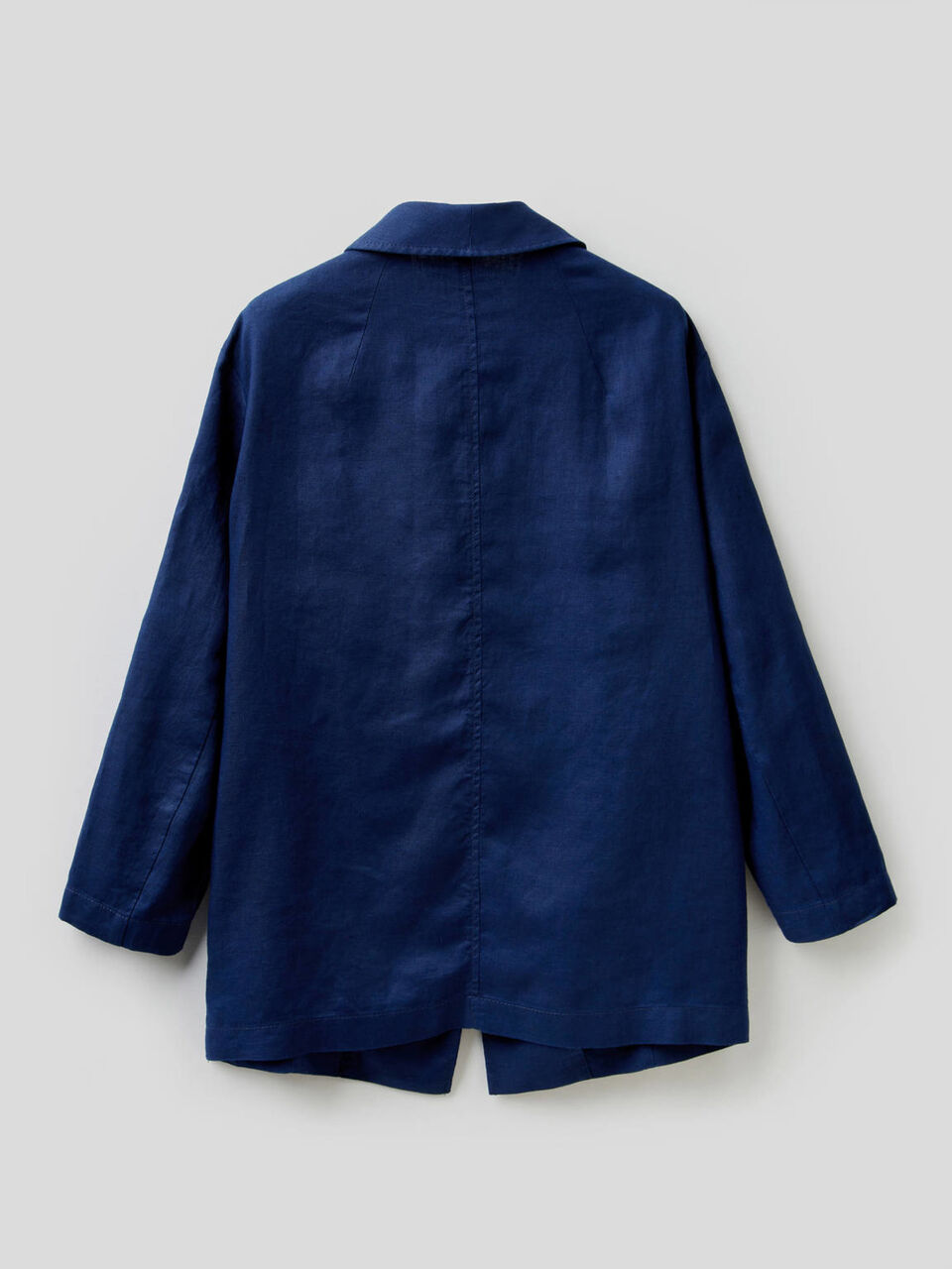 Linen blazer with 3/4 sleeves image number 2