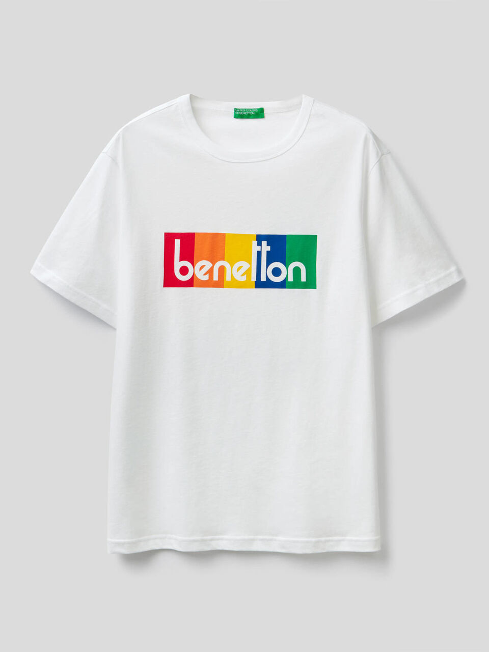 T-shirt with logo print image number 1