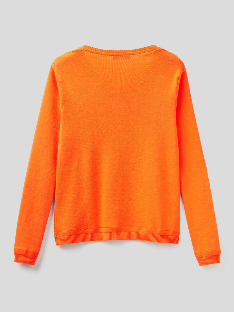 Pure cotton crew neck cardigan image number 2