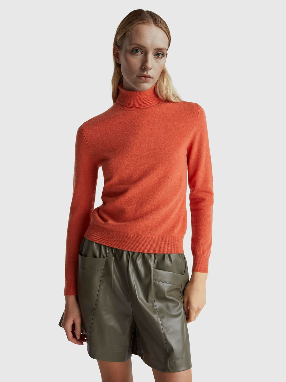 TURTLE NECK SWEATER Women image number null