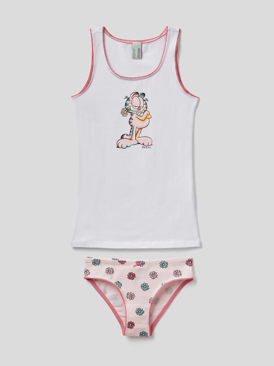 Garfield set with tank top and underwear image number 1