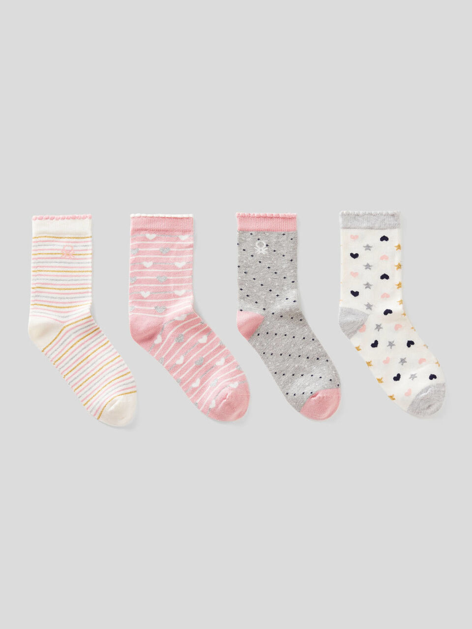 Four pairs of socks image number 1