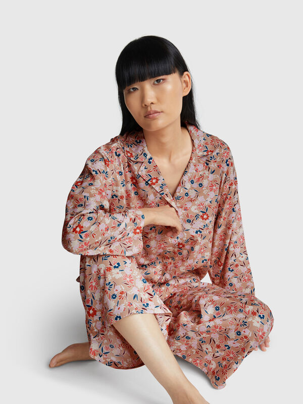 Flowy floral pyjamas Women