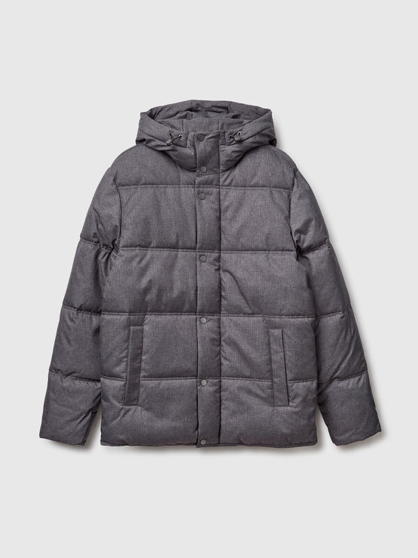 Regular fit jacket with hood Men
