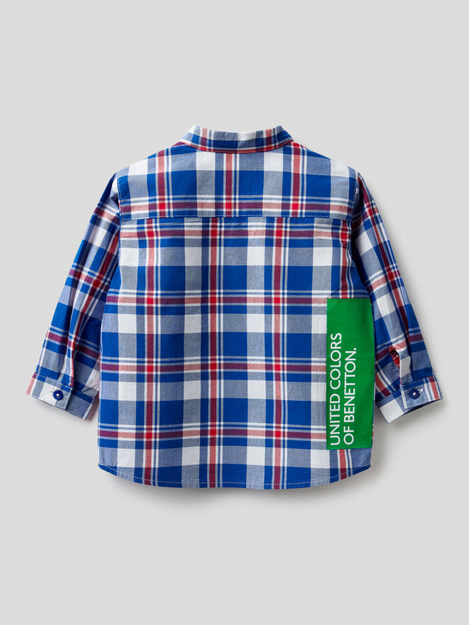 100% cotton check shirt image number 2