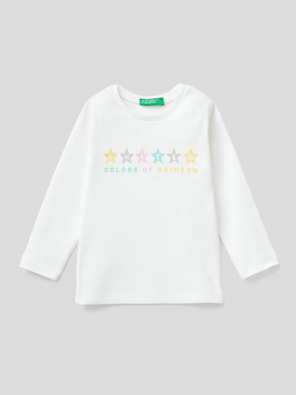 Long sleeve 100% organic cotton t-shirt image number 1