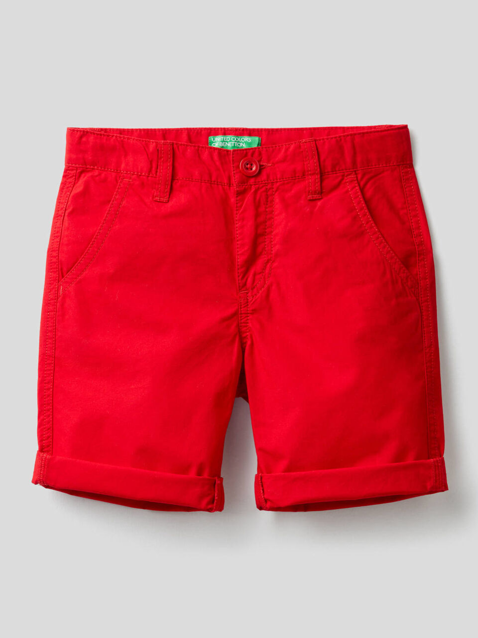 Pure cotton bermudas image number 1