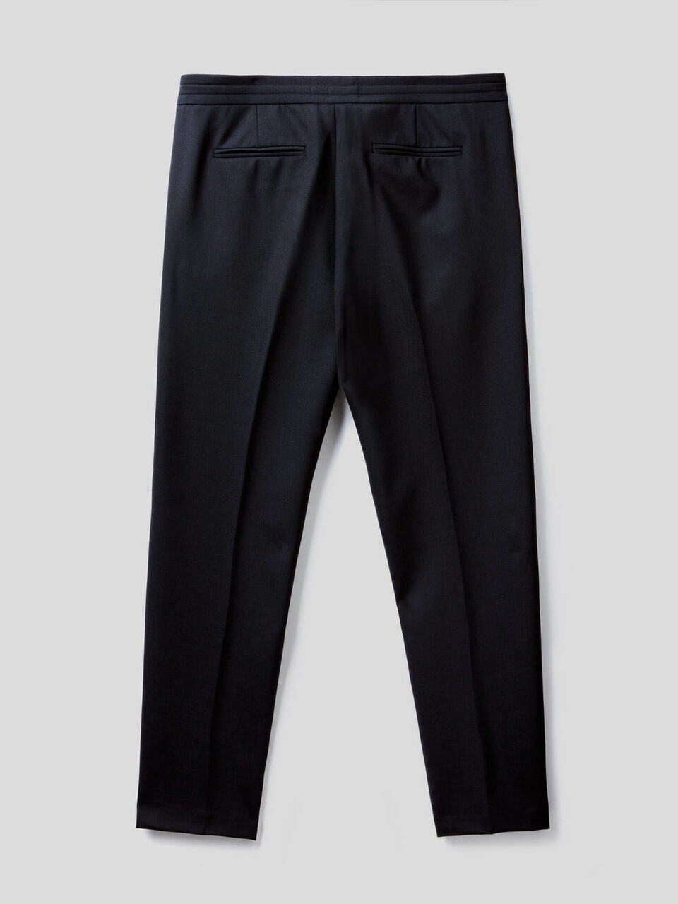 Trousers in fresh wool with drawstring image number 2
