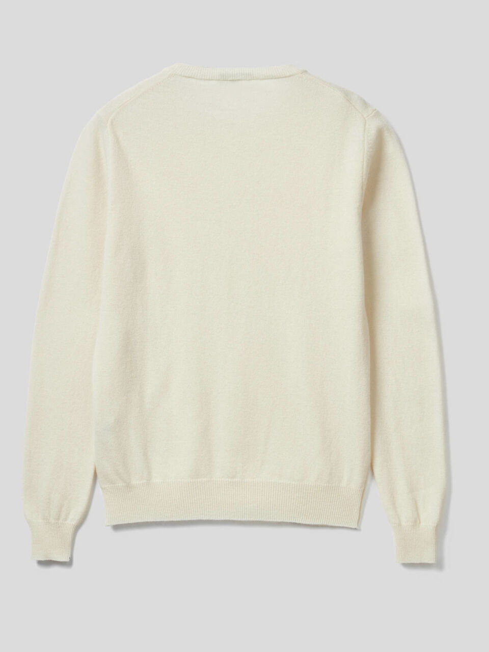 Crew neck sweater in pure virgin wool image number 2