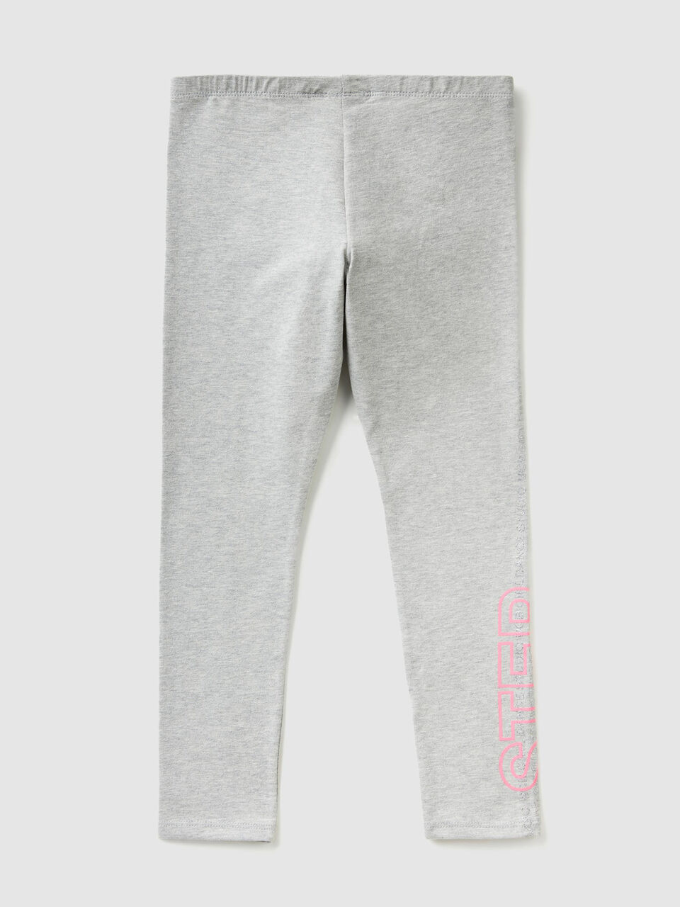 Leggings with glittery and neon print image number 2