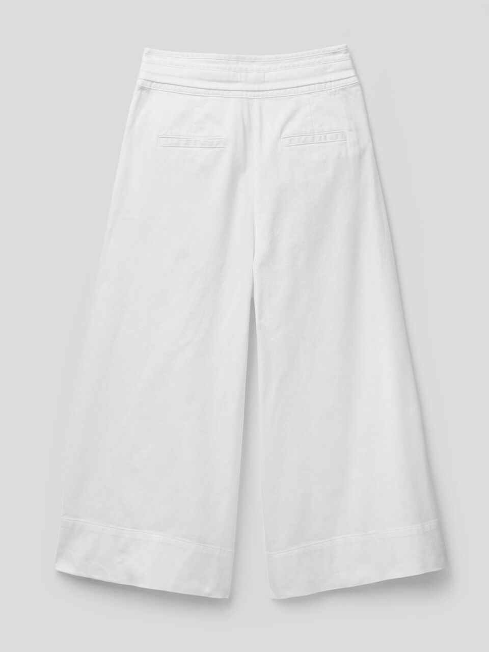 Cropped wide leg trousers image number 2
