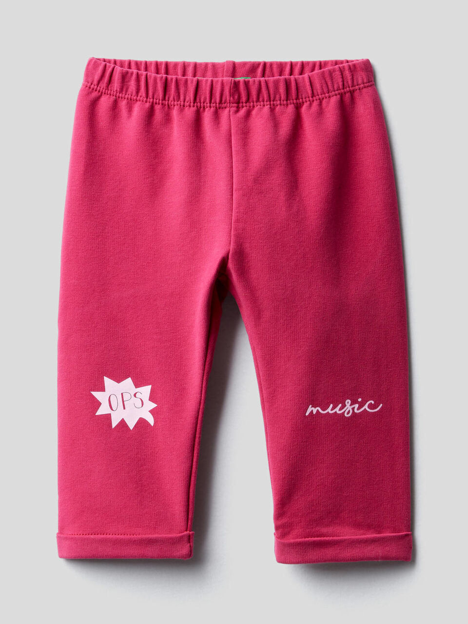 Leggings in stretch organic cotton image number 1