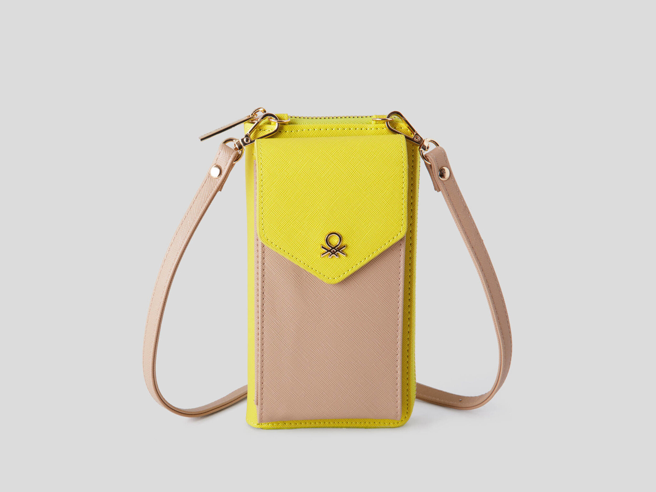 wristlet with crossbody strap