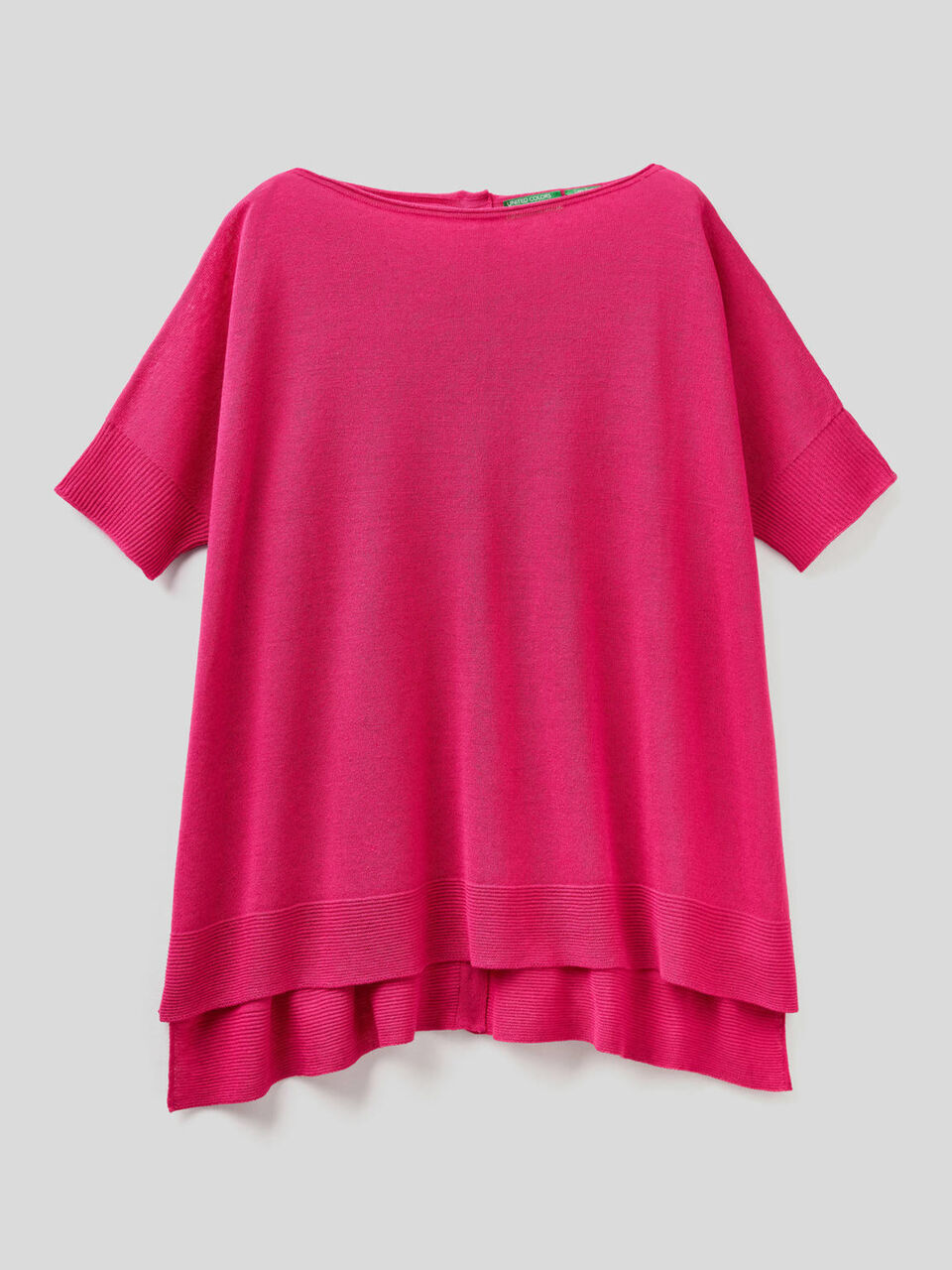 Oversized short sleeve sweater image number 1