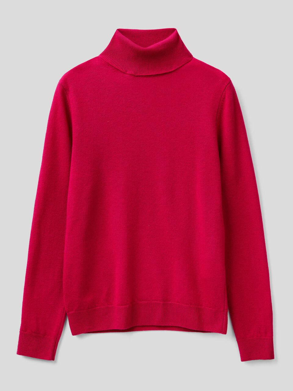 Turtleneck sweater in pure Merino wool image number 1